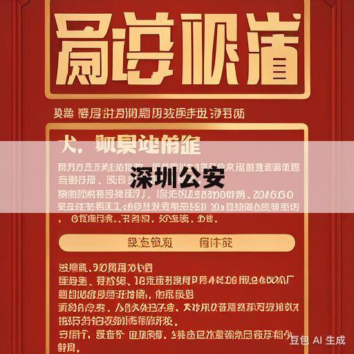 深圳公安(深圳公安积分入户公布)