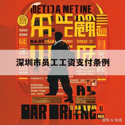 深圳市员工工资支付条例(深圳市员工工资支付条例2023修订)